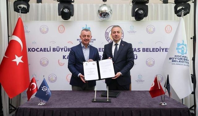Kocaeli ile Sivas kardeş şehir oldu