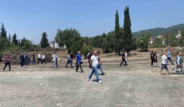 Kocaeli'de tır parkı gerginliği: Vatandaşlar projeye tepkili