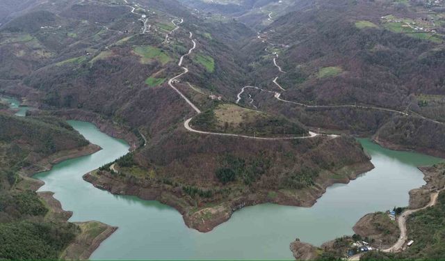 Kocaeli'nin İçme Suyu Kaynağı Yuvacık Barajı'nda Yüz Güldüren Doluluk