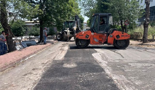 Körfez’de Eş Zamanlı Yol Bakım Çalışması