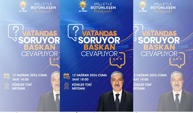 Vatandaş Soruyor, Başkan Cevaplıyor