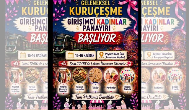 Kuruçeşme'de Girişimci Kadınlar Panayırın Kapılarını Açıyor