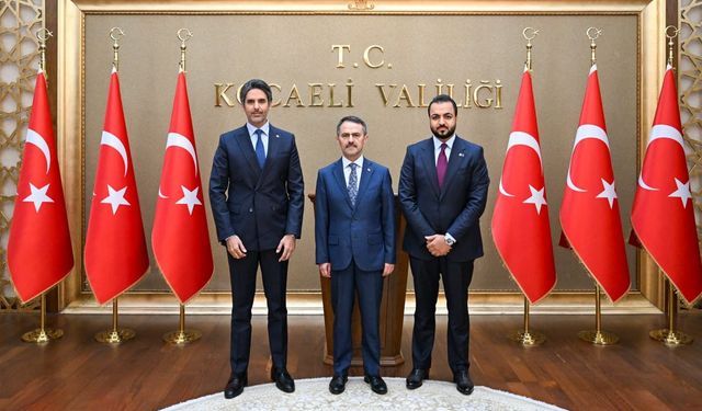 Katar Büyükelçisi Al-Henzab'dan Vali İlhami Aktaş'a Nezaket Ziyareti