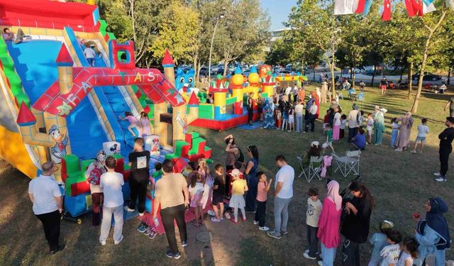 Başiskele Sahilinde çocuklara özel yaz etkinlikleri düzenlendi
