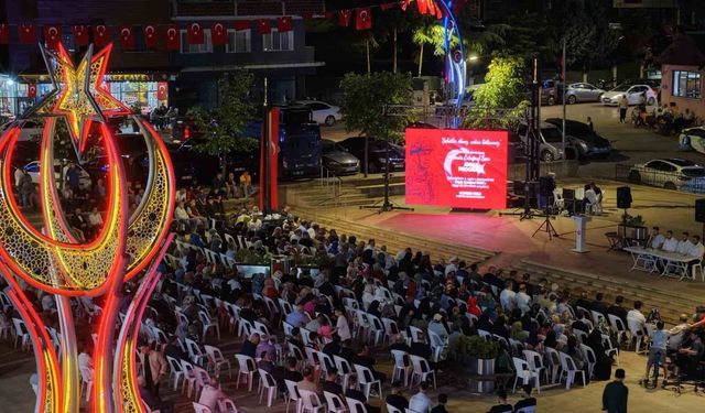 Başiskele'de şehit Ömür Ertuğrul Sarı için anma programı düzenlendi