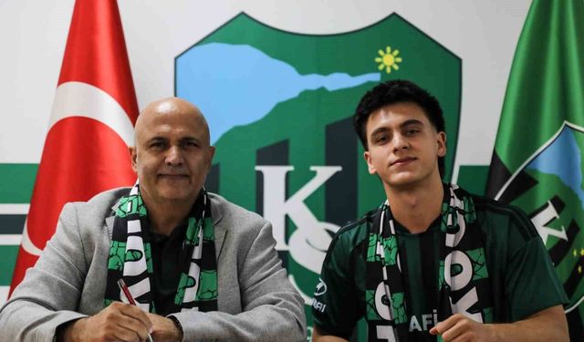 Kocaelispor, Haydar Karataş'ı 4 yıllığına renklerine bağladı