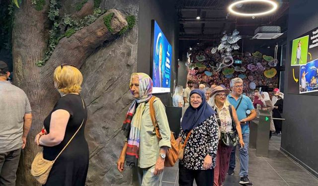 Saygınlar su altı dünyasını keşfetti