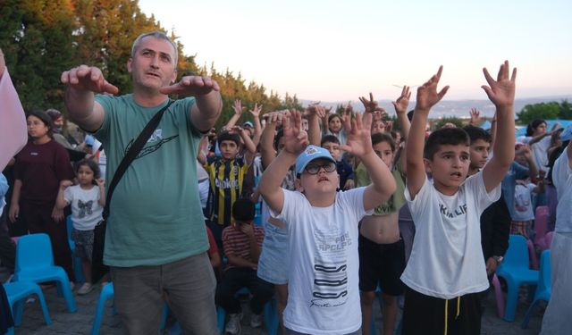 Bu Etkinlikte Çocuk Kahkahaları Eksik Olmuyor