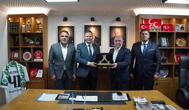 Başkan Bıyık’tan Başkan Emengen’e Hayırlı Olsun Ziyareti!