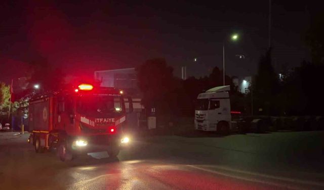 Kozmetik fabrikasında kimyasal madde alarmı