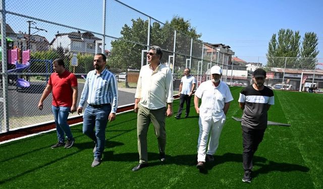 Başkan Kocaman Çalışmaları Yerinde İnceledi