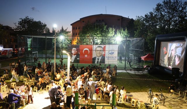 Yaz Sinema Günleri  Derincelileri Buluşturuyor