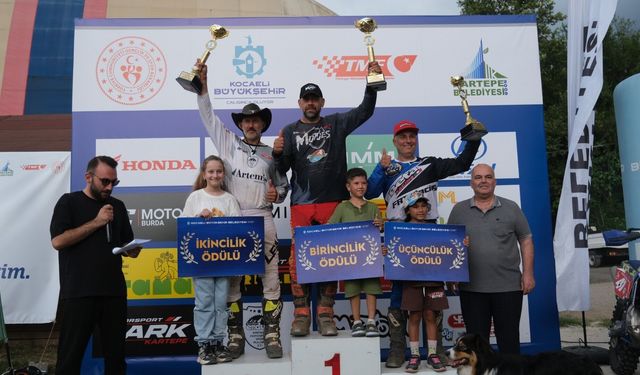 Süper Enduro’da Kupalar Sahiplerini Buldu