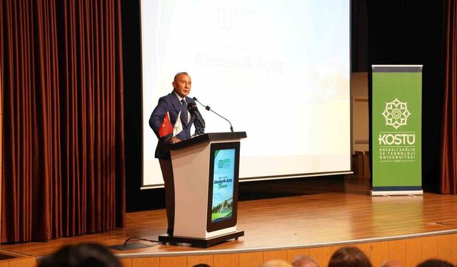 Akademik yıl açılışında 'Terörsüz Türkiye' mesajı