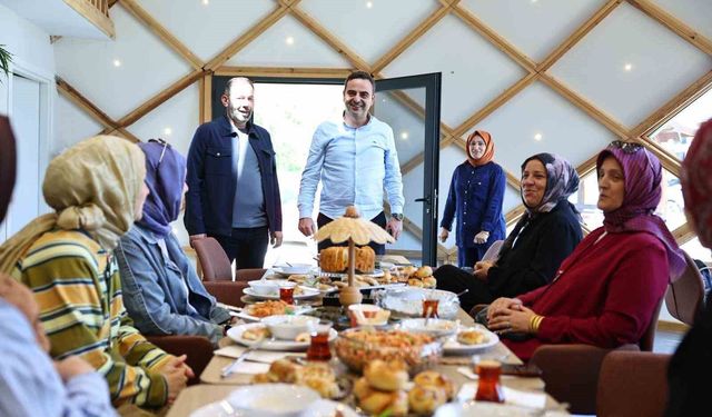 Başkan Özlü, Başiskele'nin üretken kadınları ile bir araya geldi