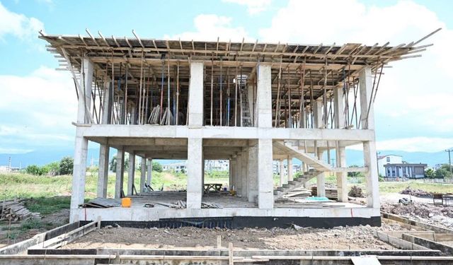 Kartepe'nin yeni polis merkezi yükseliyor