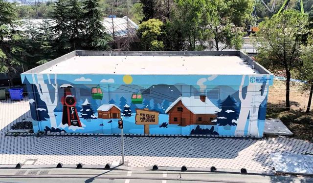 Kocaeli'nin değerleri duvarlara renk katıyor