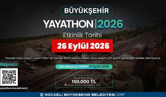 Yaya ulaşımına yenilikçi çözümler arayan yarışmada büyük ödül 150 bin TL