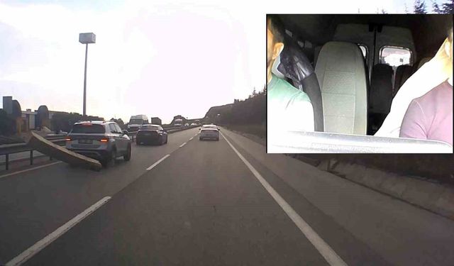 Yolda ölümden döndüler