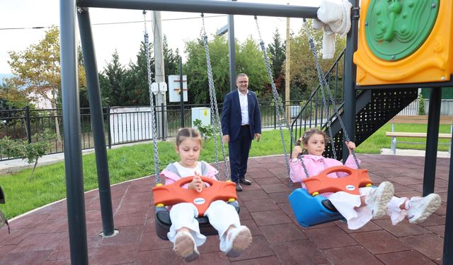 Mersincik Mahallesi Yeni Parkına Kavuştu