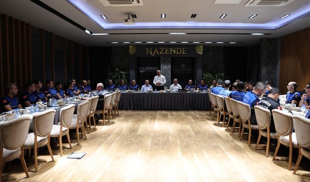 Başkan Şener Söğüt, Zabıta Teşkilatı'nın 200. Yılını Personeliyle Kutladı