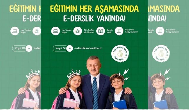 Kocaeli Büyükşehir’den  Eğitime Ücretsiz Dijital Destek