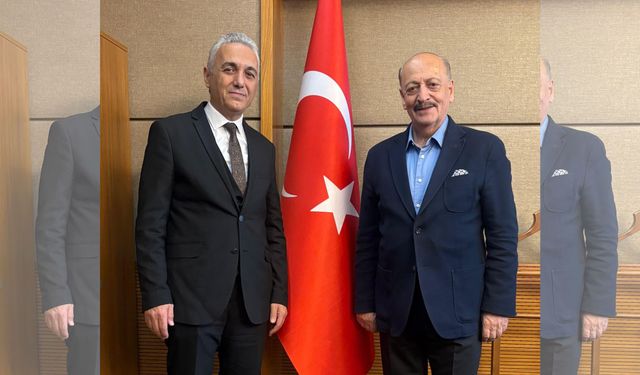 HEKİMSEN Genel Başkanı Kurban'dan Vedat Bilgin'e taziye ziyareti
