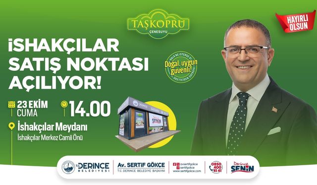 DERTAŞ’ın 11. Satış Noktası İshakçılar’da Açılıyor
