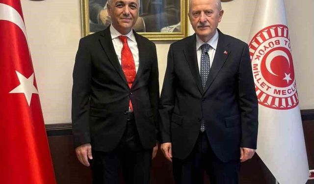 HEKİMSEN Genel Başkanı Kurban'dan TBMM'de kritik temaslar: Hekimlik Meslek Kanunu ve sosyal projeler masaya yatırıldı