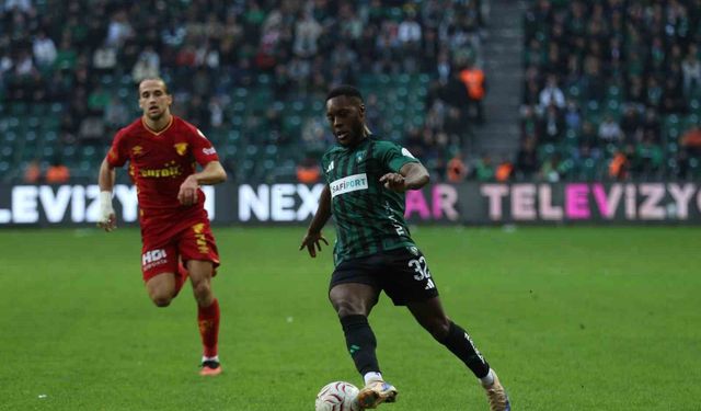 Trendyol Süper Lig: Kocaelispor: 1 - Göztepe: 2 (Maç sonucu)