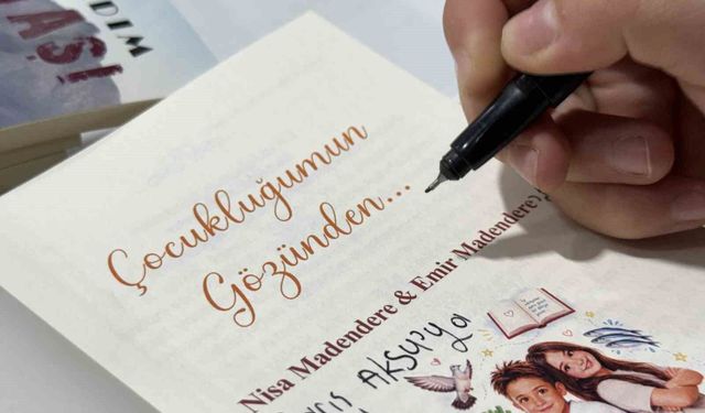 Uluslararası 16. Kocaeli Kitap Fuarı'nın en genç ikiz yazarları