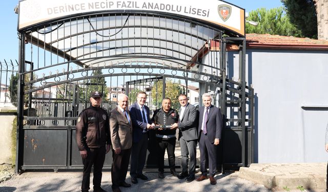 Derince’de 55 Okula Dedektör Desteği