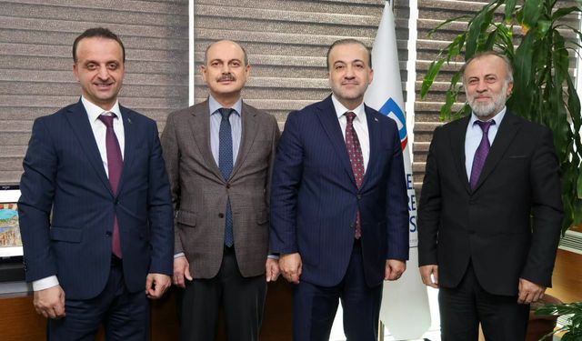 AK Partili Talus’tan Öztürk’e Tebrik Ziyareti