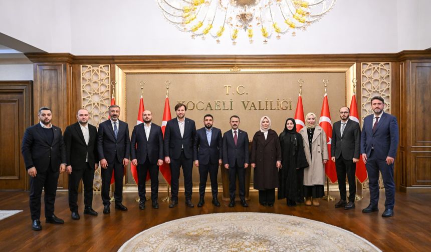 Türkiye Gençlik Vakfı (TÜGVA) Genel Başkanı Beşinci, Vali Aktaş'ı Ziyaret Etti