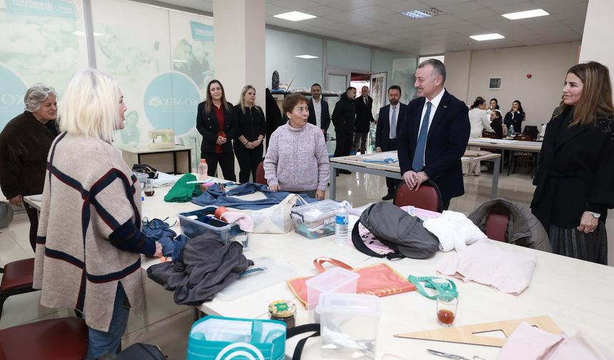 Başkan Büyükakın’dan KO-MEK’e Ziyaret