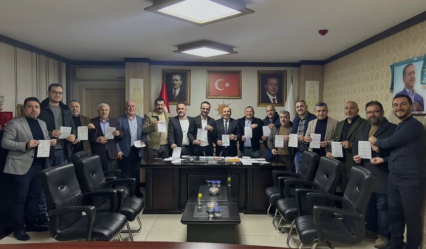 AK Parti, Hereke’deki  Yeni Üyelerle Güçleniyor