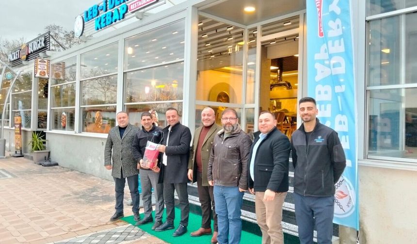 Okudan’dan Esnafa  Hayırlı Olsun Ziyareti