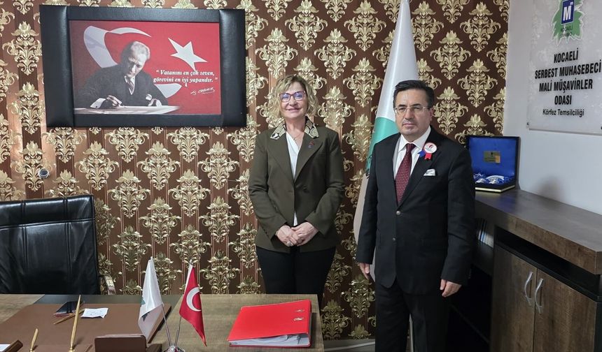 Körfez Vergi Dairesi Müdürü Abdullah Cesar’dan Özel Hafta Ziyareti