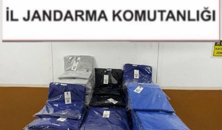 Kocaeli'de 3 milyonluk sahte giyim ürünü ele geçirildi