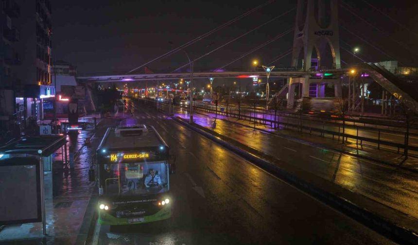 Kocaeli'de 4 yeni hatla 24 saat kesintisiz ulaşım dönemi başladı