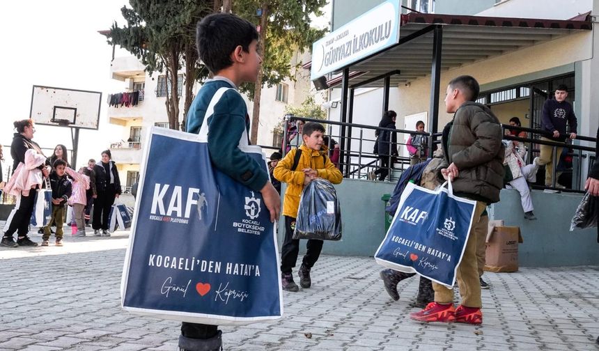 Büyükşehir’den Hataylı Afetzedelere Vefa Ziyareti
