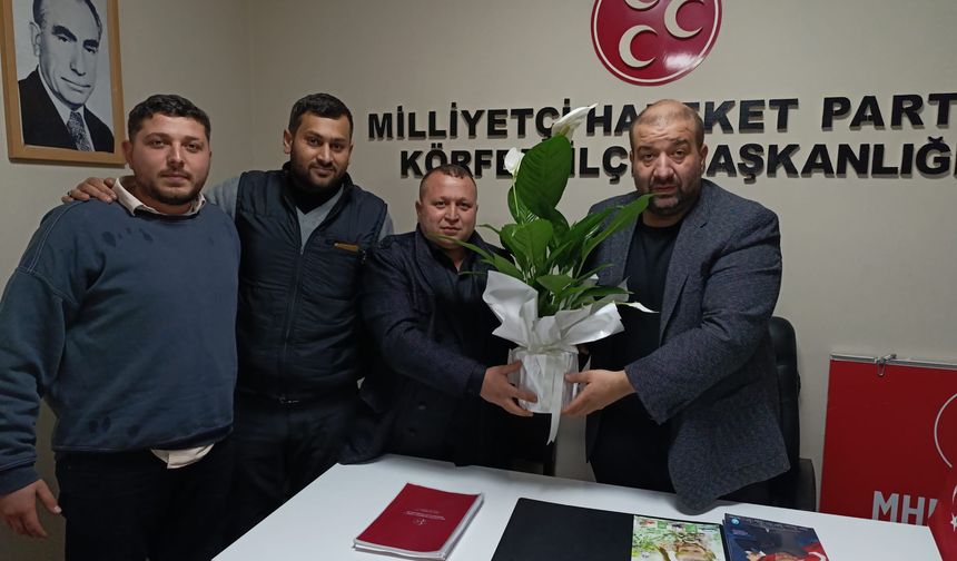 Romanlardan, MHP’ye İade-İ Ziyaret