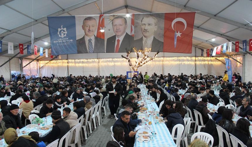 Gebze’de Gönüller Ramazan Çadırında Birleşiyor