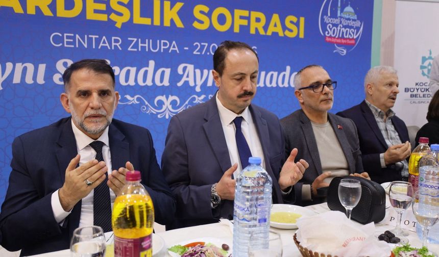 Gönül Sofrası Makedonya Zhupa’da Kuruldu