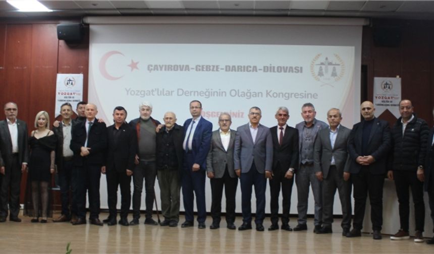 Gebze-Çayırova-Darıca-Dilovası Yozgatlılar Derneği Nöbet Değişimi