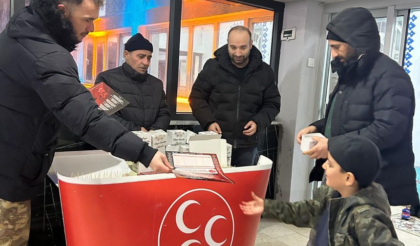 MHP Körfez’den Gönüllere Uzanan El