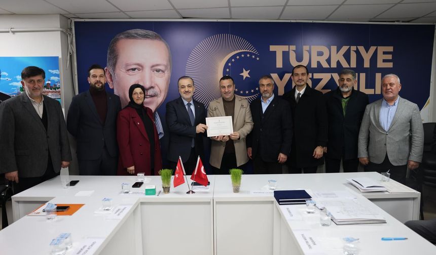 Talus’tan Mahalle Başkanlarına Teşekkür Belgesi