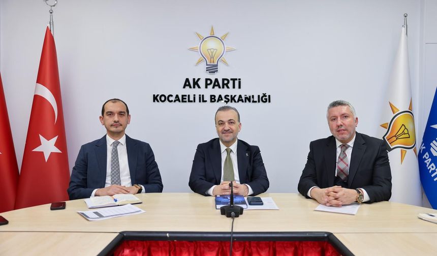 AK Parti Olağan İl Yönetim Kurulu Toplantısı,   İl Başkanlığında Yapıldı