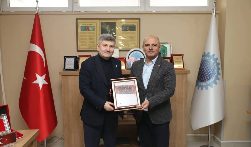 Başkan Söğüt’ten Öztürk’e Tebrik Ziyareti