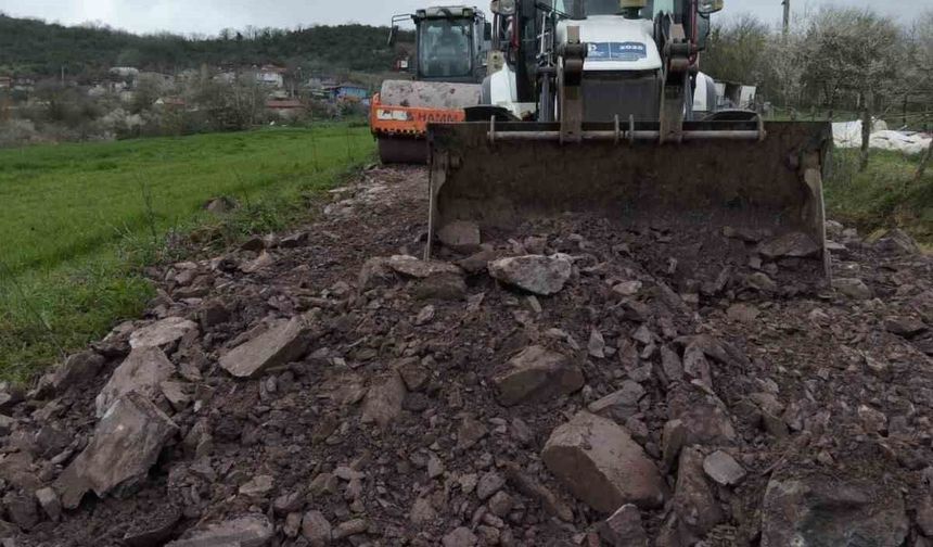 Bozulan yollara hızlı müdahale